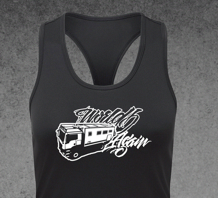 Debardeur World Again av