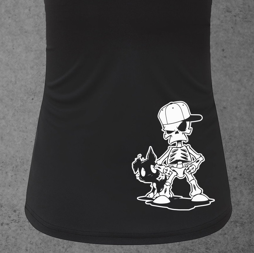 Debardeur full skull