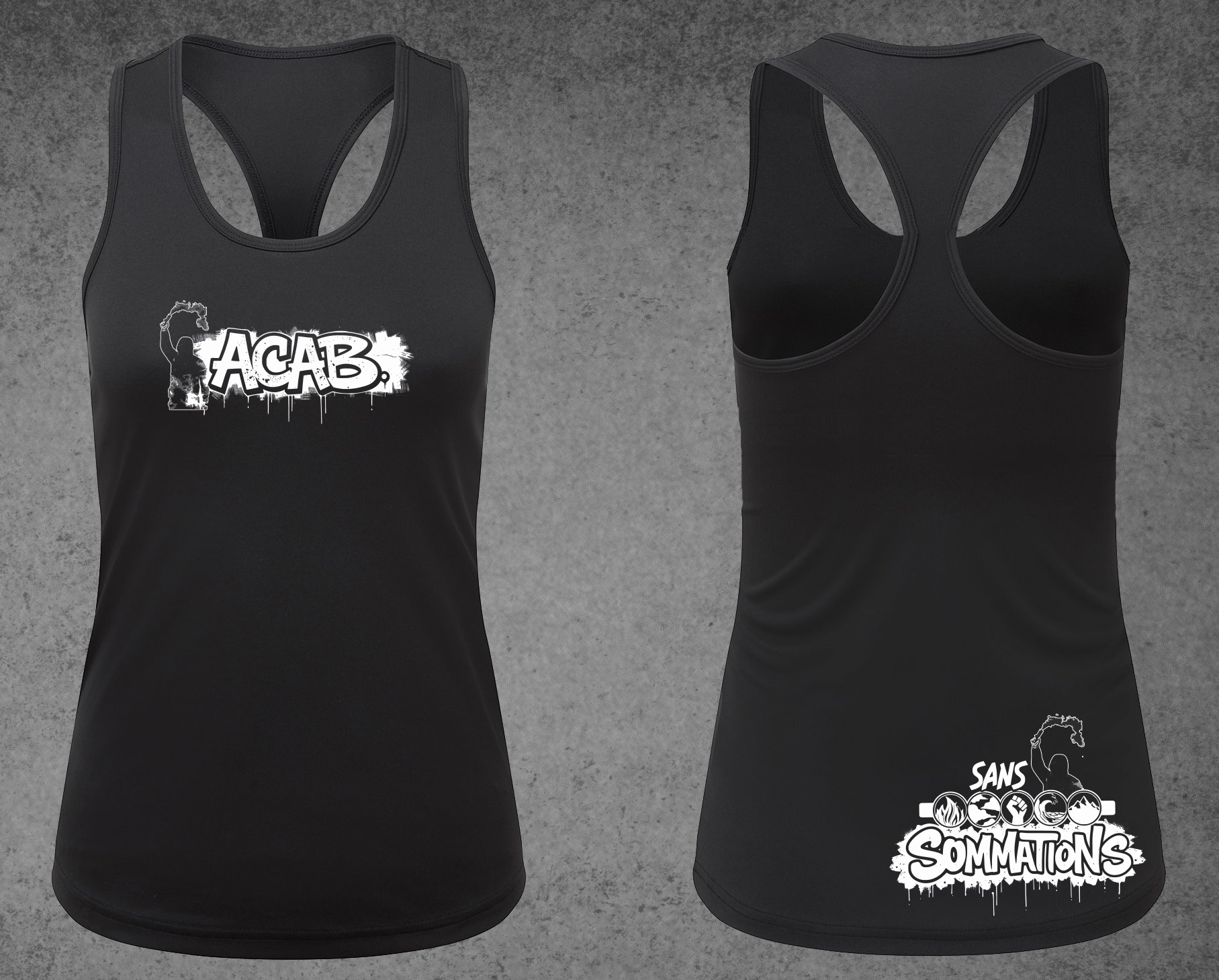 Debardeur  ACAB Sans v2