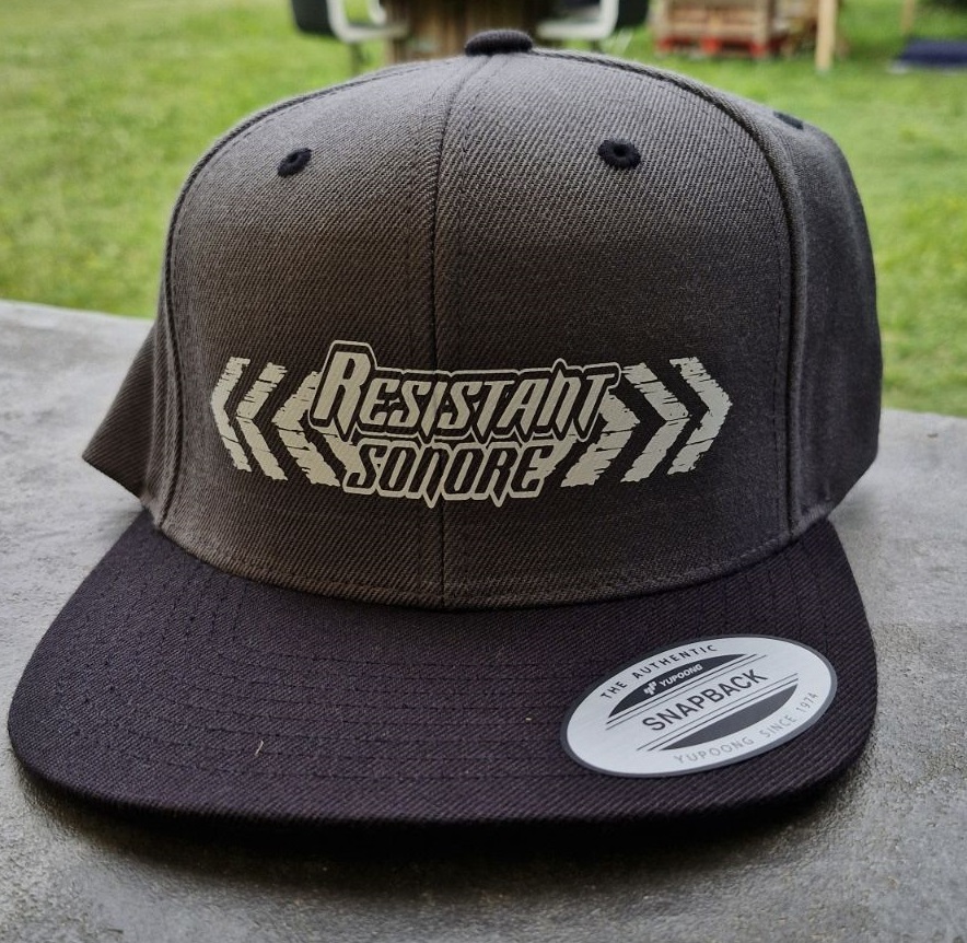 Casquette Resistance (Gris/Noir)