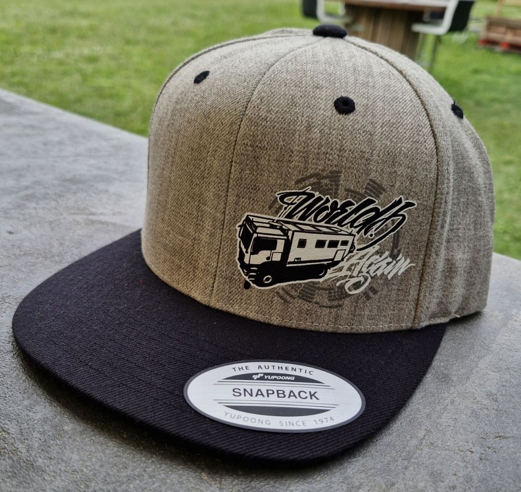 Casquette World (Gris/Noir)