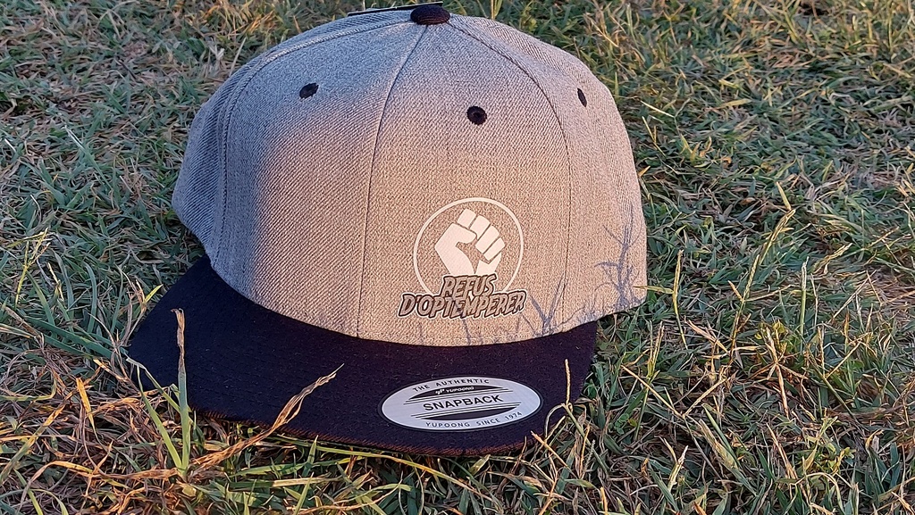 Casquette Refus (Gris/noir) 